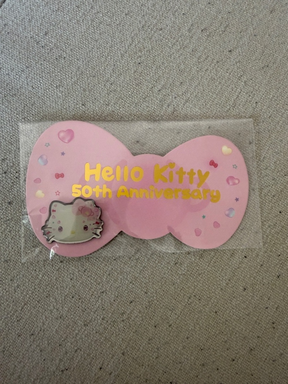 Hello Kitty 50th Anniversary Enamel Pin